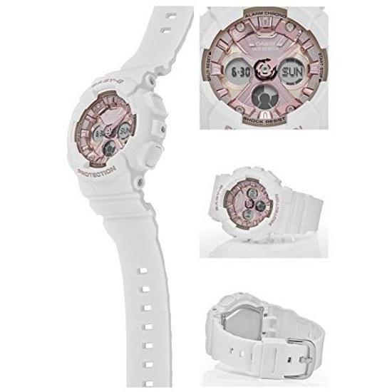 Casio Wristwatch Baby-G Domestic Genuine Product BA-130-7A1JF Ladies White