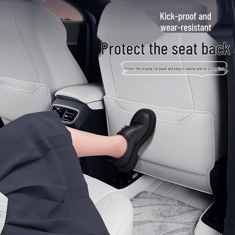 Zhi Jing L7 Rear Seat Anti-Kick Mats & Backrest Protectors: Accessory List