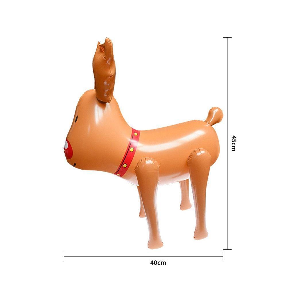 Gift Party Tool Novelty Christmas Reindeer Outdoor Decoration Decoration Ball Inflatable Ball