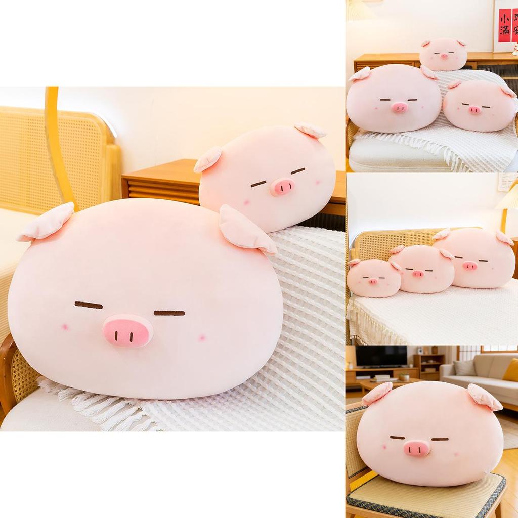 Emoji Pig Plush Pillow Cute Piglet Cushion Soft Toy For Kids Bedroom Decor
