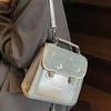 Student Class Backpack Women's Korean Version Retro Fashion Butterfly Handbag 2025 Niche Simple Trend Shoulder Bag