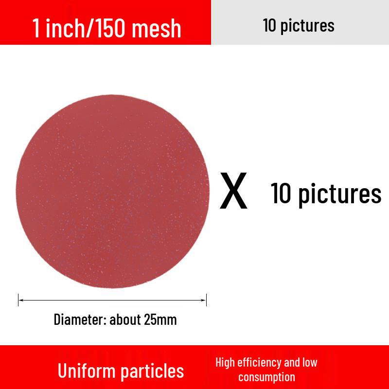 1-Inch Self-Adhesive Flocking Sanding Discs for Hand Drill Polishing
