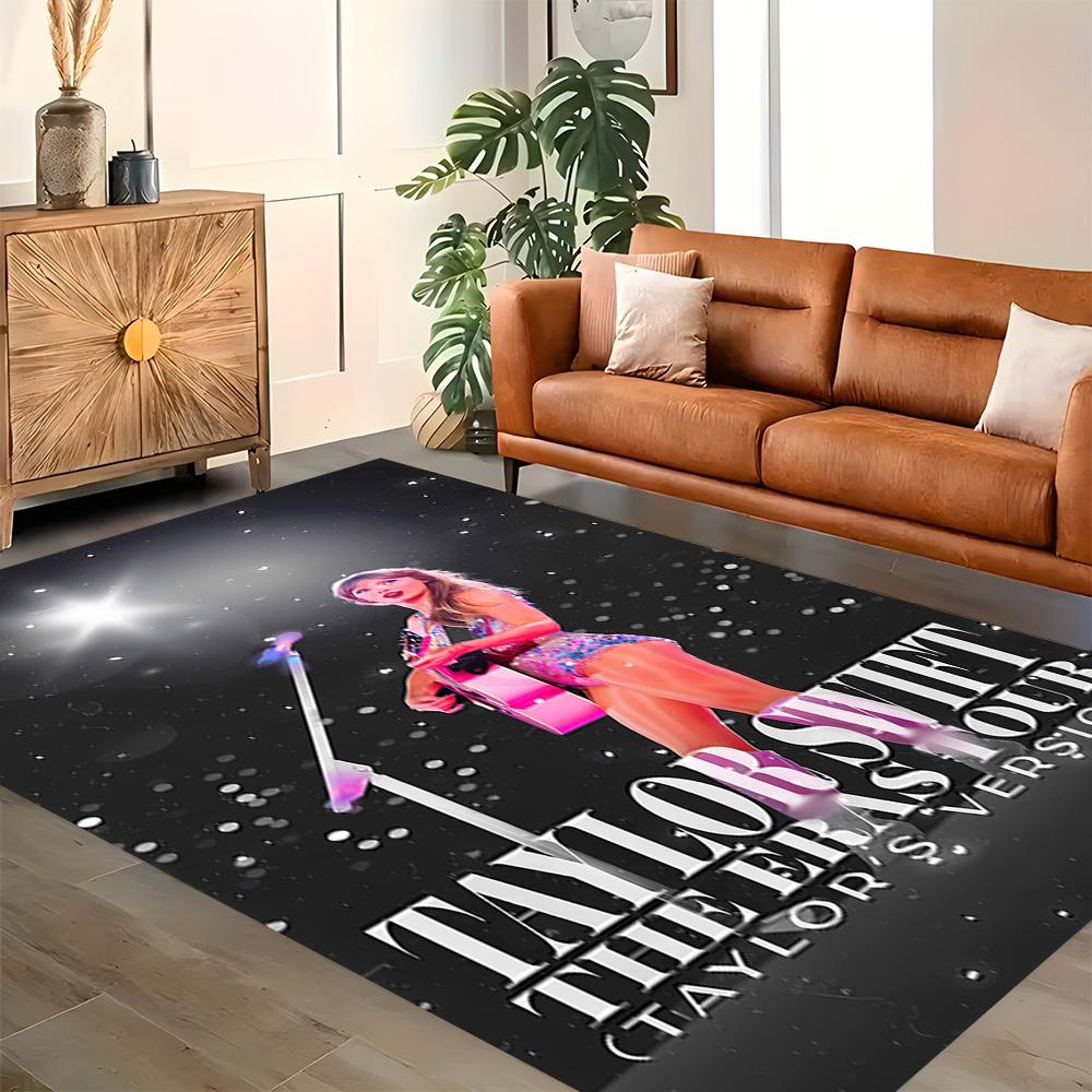 Tappeto Taylor Swift Era per Soggiorno, Camera da Letto, Studio, Corridoio, Perfetto per Decorazione Casa o Regali di Festa