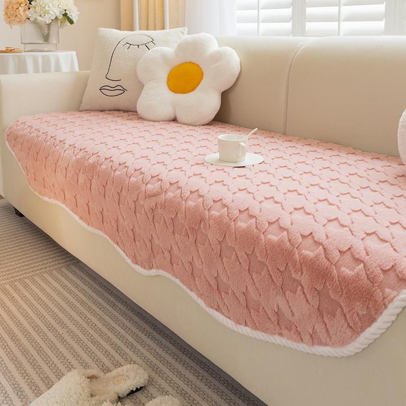 

Подушка для дивана «гусиная лапка» специальной формы, утолщенная зимняя подушка, нескользящий чехол для прямого дивана, накидка 90*70cm