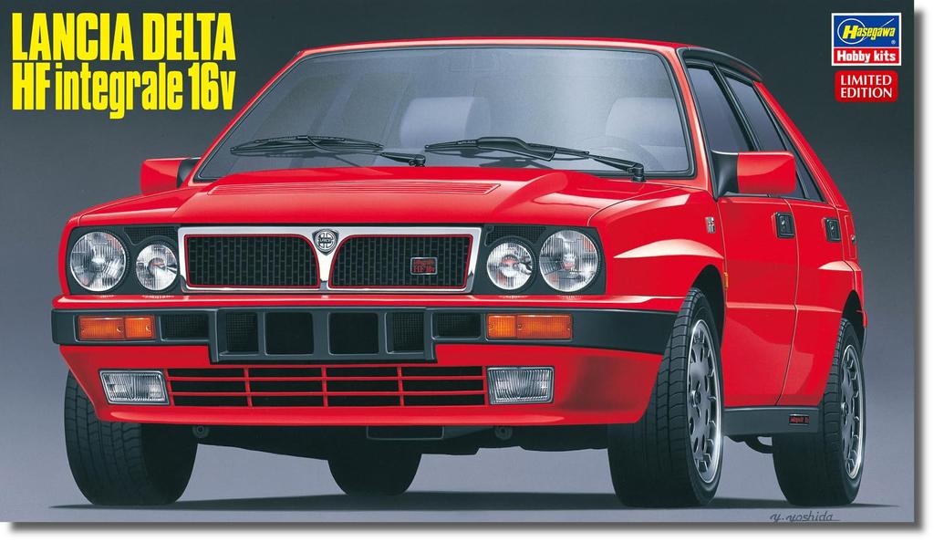 Hasegawa Lancia Delta HF Integrale 16V Plastic Model 20710 1/24 (Car)