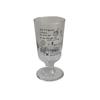 Shuangqi Minimalist Line Art High-Foot Glass Cups