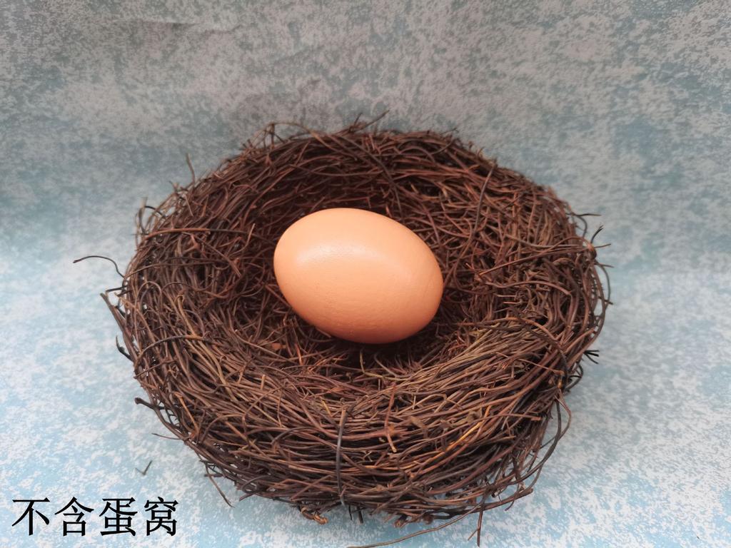Wood Simulated Eggs, Duck Eggs, Solid Children'S Color Paintings, Graffiti, Easter Egg Play Toys