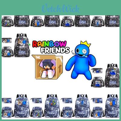 Roblox Rainbow Friends Large Capacity Backpack Set With Pencil Bag And Messenger Bag