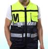 Traffic Construction Warning with Pocket Reflective Safety Jacket Waistcoat Working Clothes