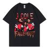 Rapper J Cole The Fall Off Tour 2026 Tshirt Streetwear Fashion Hip Hop Short Sleeve Tshirts Men Women Casual Cotton T Shirts