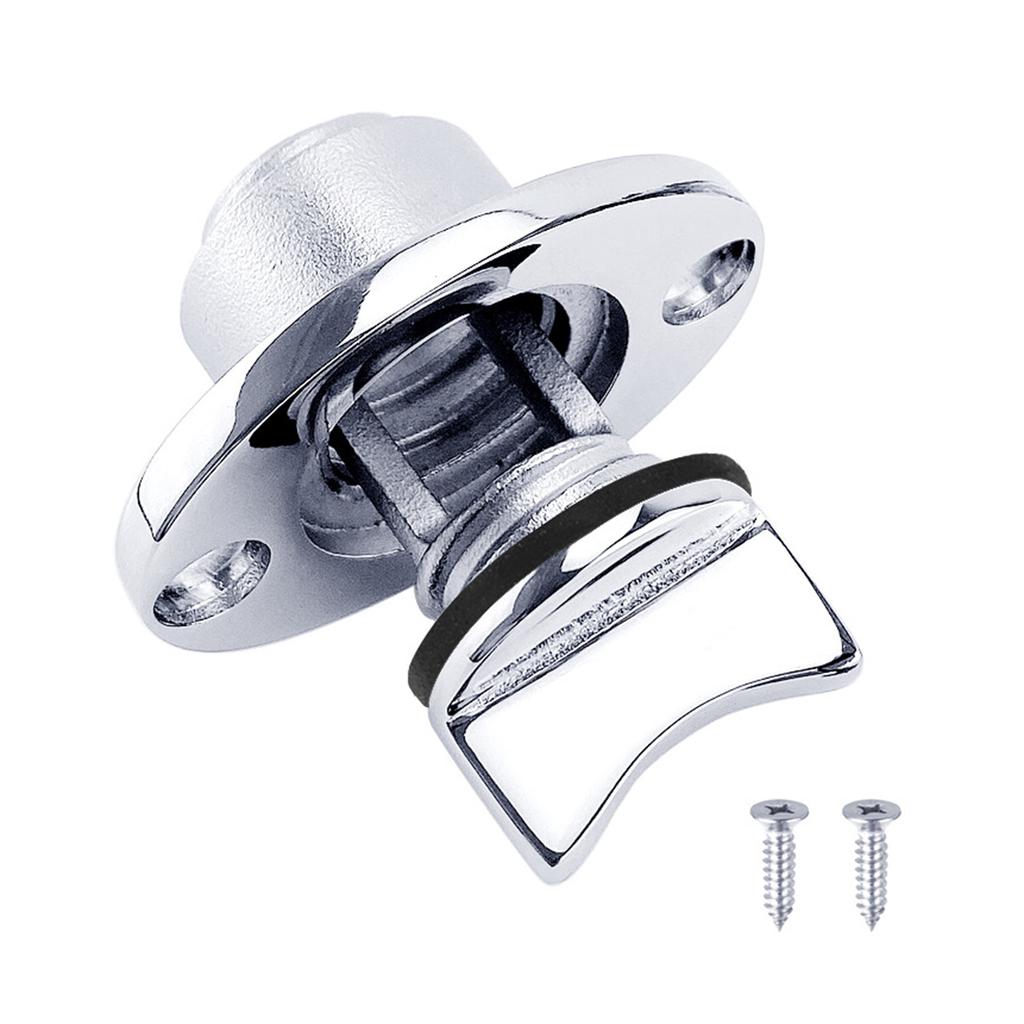 316 Stainless Steel Marine Drain Plug, with Waterproof O Seal Ring, Boat Transoms Garboard Drain Plu