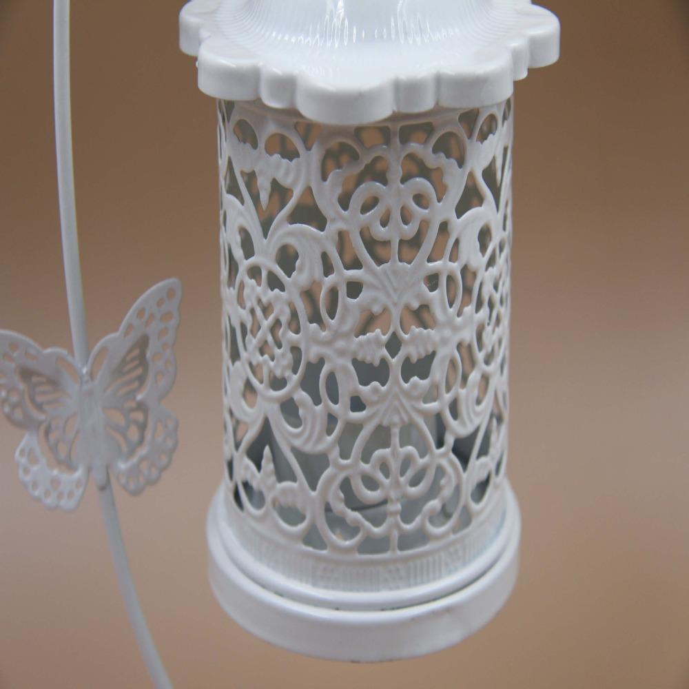 5.31x9.25 in White Hollow Birdcage Lantern white Wedding Decorative Lantern Window Display