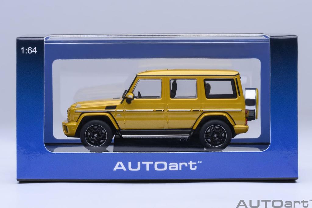 AUTOart 1/64 Scale Mercedes-AMG G 63 2017 (Yellow) Finished Product 20201