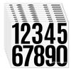 1PCS Large 4-inch Numeral Number Stickers for Mailbox Stationery DIY Diary Self-adhesive Waterproof Number Stickers Home Decor