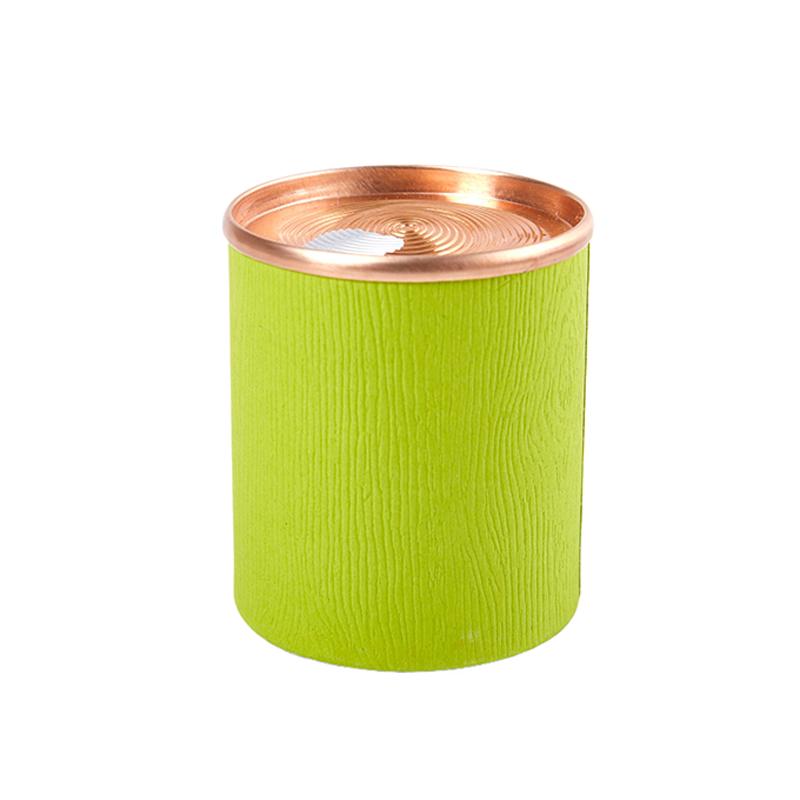 

1 шт. Мини одноразовый герметичный органайзер для кофе и чая, переносной контейнер для путешествий, герметичная банка для чая, банка для хранения конфет зелёный