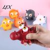 Relaxation Squeeze Toy Popping Eyes Animal Toy, Stress Relief Cartoon Sensory Kids Focus Aid Hand Fidget Party Favors Office Desk
