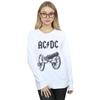 AC/DC Womens/Ladies For Those About To Rock Sweatshirt