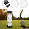 New Transparent Golf Ball Holder Tube Round Plastic Golf Ball Tube Barrel Displaying Golf Balls Collectors And Enthusiasts