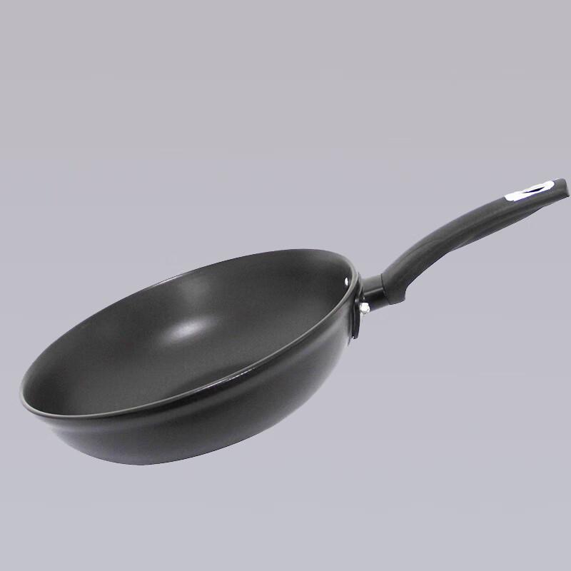 Jiadun JDCG33S Ceramic Flat-Bottom Wok