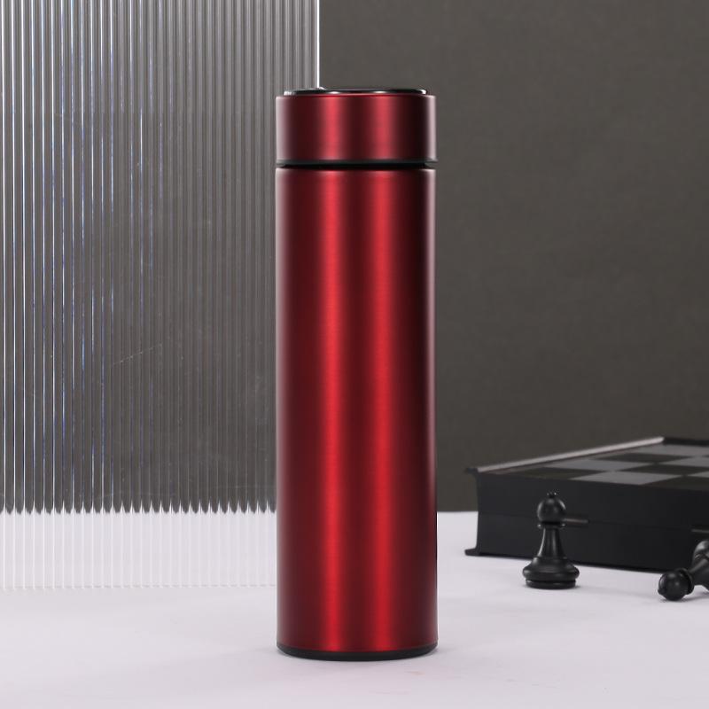 Business Straight Cup 304 Stainless Steel Thermos Cup, Business Gift Cup, Portable Smart Temperature Cup