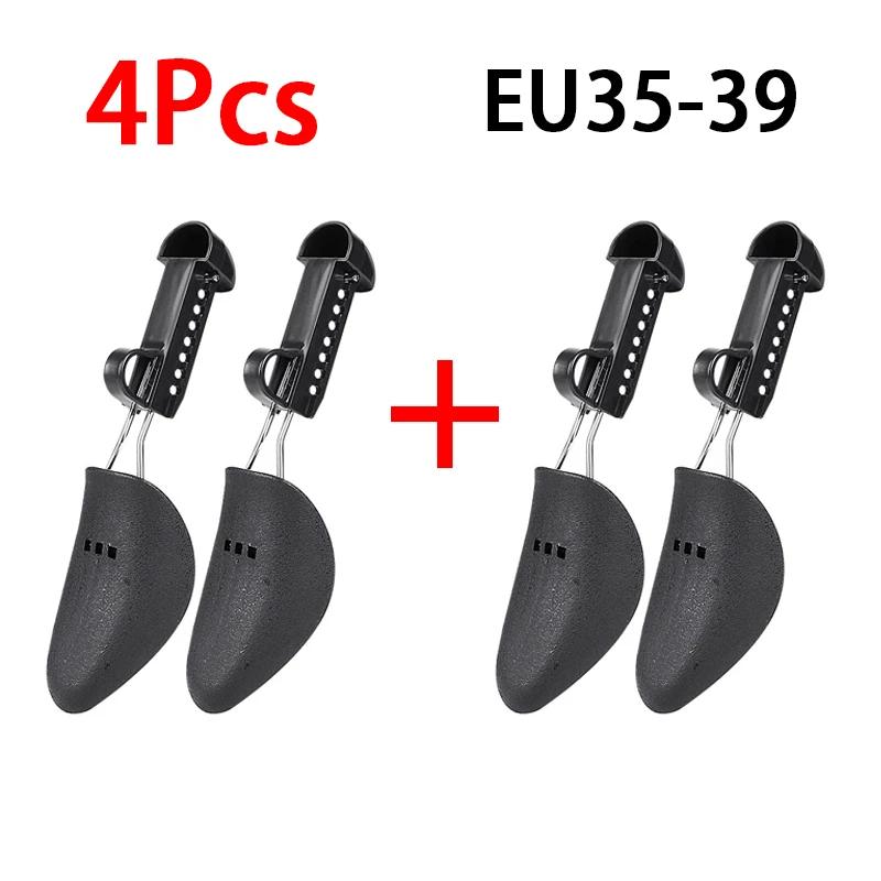Portable Shoe Tree Shapers Unisex Adjustable Length Shoe Trees for Sneakers - Plastic Shoe Stretcher - Anti-Deformation 2/4/6Pcs