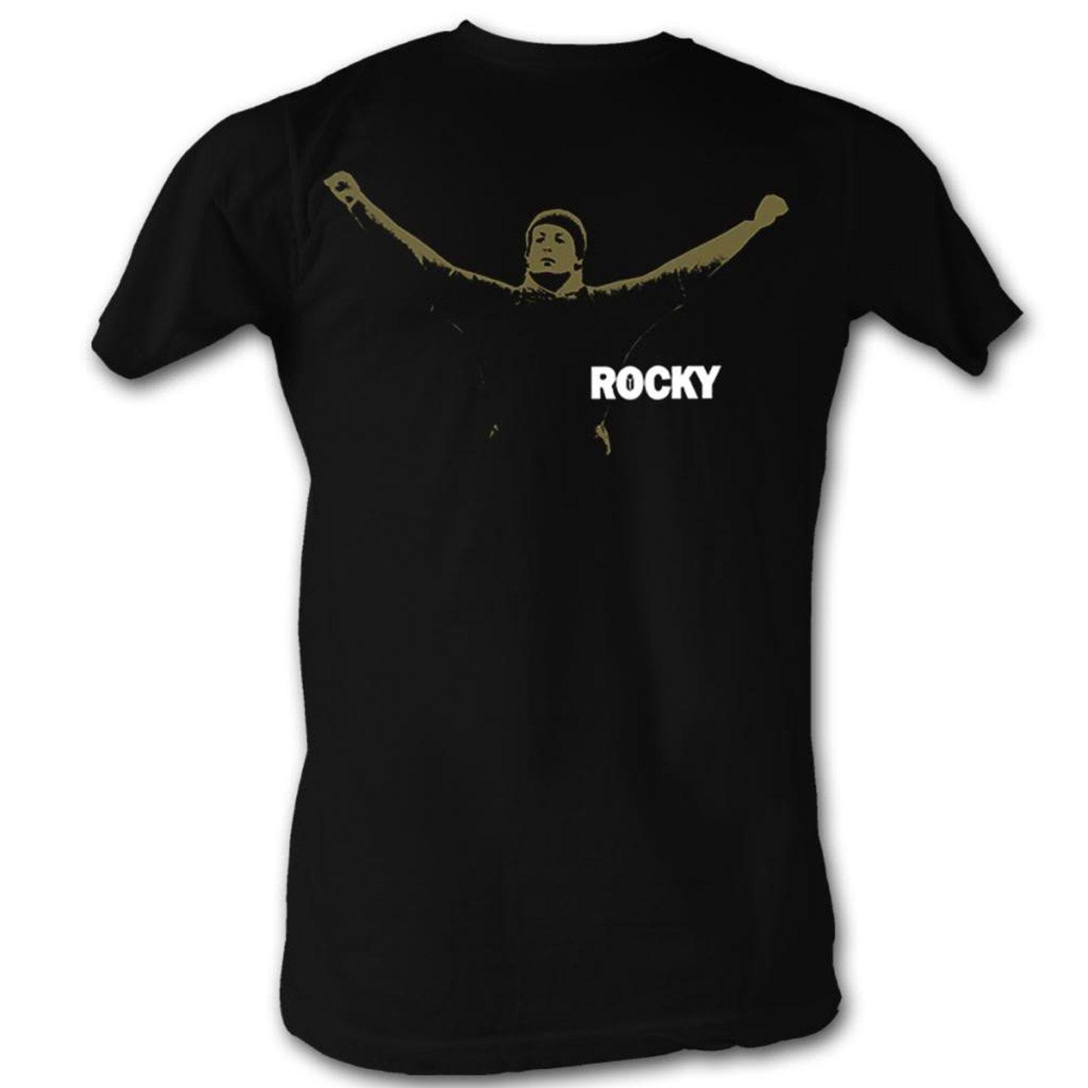 Rocky Running Black T-Shirt L