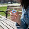 5 stk Sæt Stressaflastning Finger Angst Ringe Til Kvinder Mænd Justerbar Sensorisk Pigget Perle Afslapning Beroligende Fidget Finger Massager