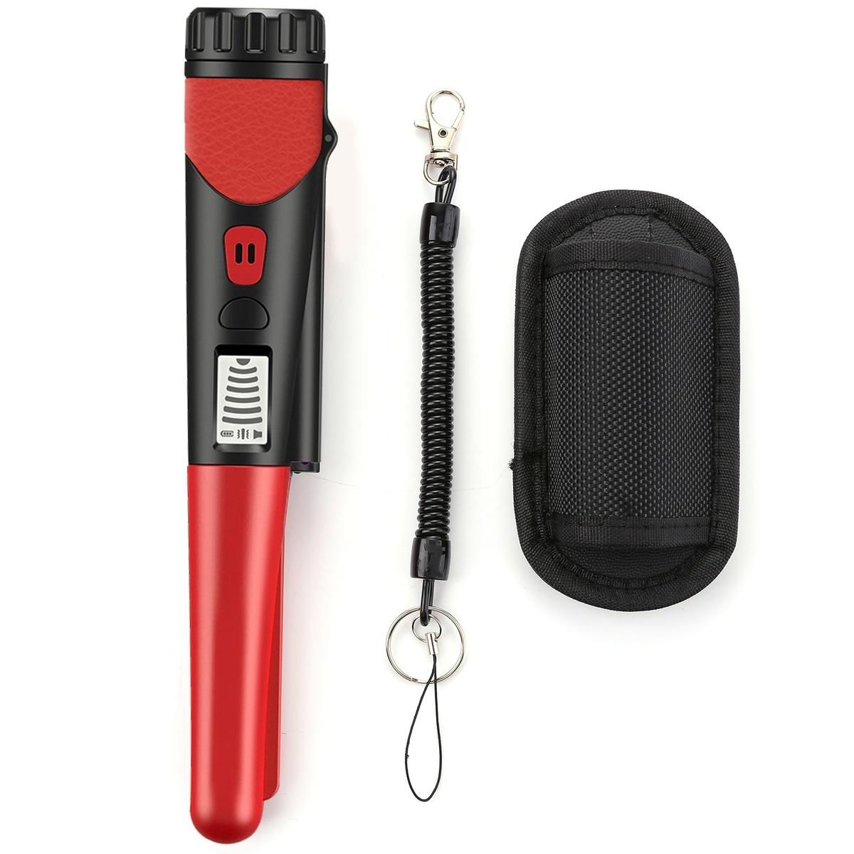 

Ручний металошукач, водонепроникний високочутливий детектор золота, вказівник, зонд для пошуку скарбів із РК-екраном