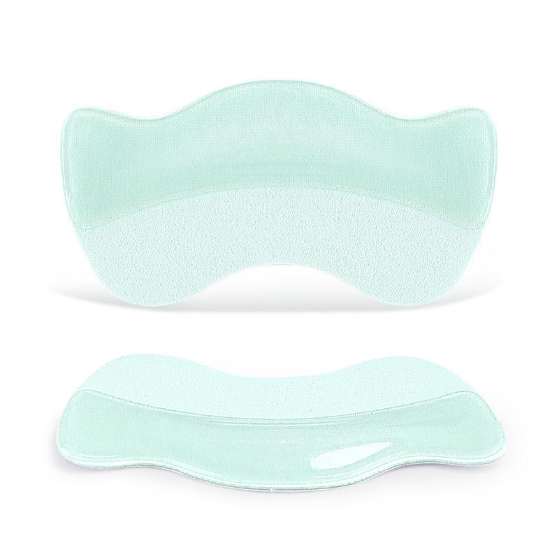 Fan-shaped Soft Elastic Heel Stickers - Anti-wear, Size-Adjusting, Anti-slip Cut-and-stick Half-size Insoles for Loafers.