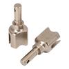 2pcs RC Diff Outdrives Steel Accurate RC Differential Cups for ARRMA 1/7 1/8 Series Silver