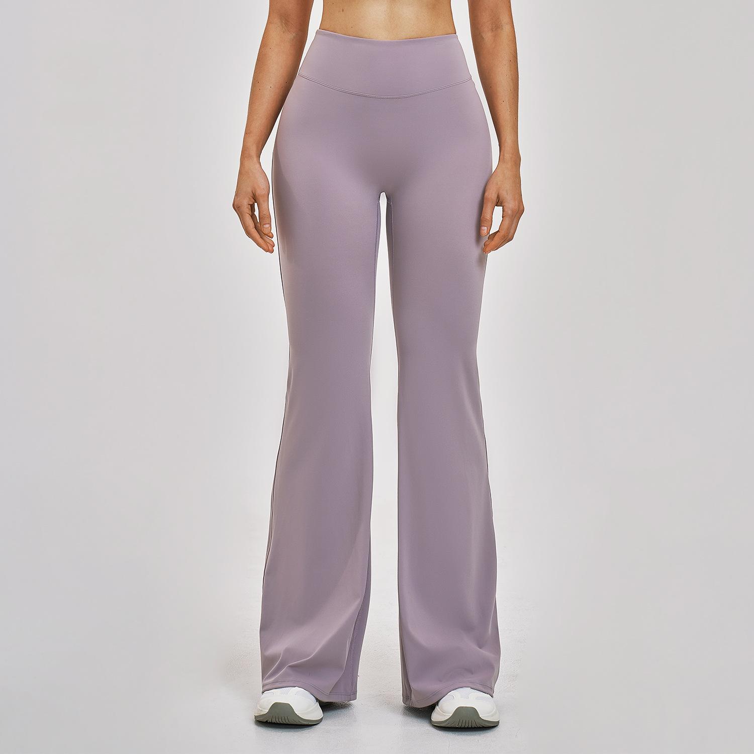 Dare to Show High-Waisted Flared Sport Yoga Pants 2546 – Slimming, Casual, Outdoor Yoga and Running Wear Extra Large