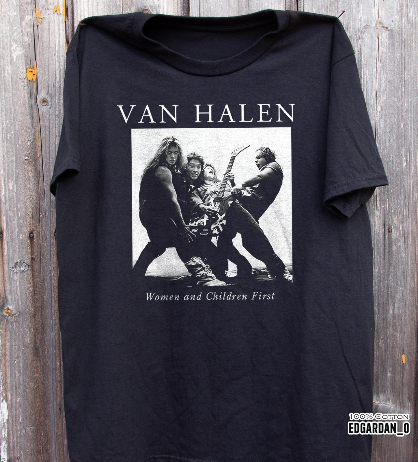 Van Halen Women and Children First Black T-shirt Size S-5XL M