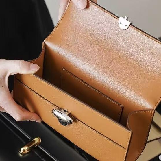 Borsa a Mano Savette di Nicchia: Chic Design Francese Piccola Borsa a Tracolla Quadrata & Pochette da Mano
