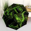 1pc Dinosaur Jurassic Windproof Automatic Cute Umbrella, Lightweight for Women/Men, Perfect Christmas Gift a0811277
