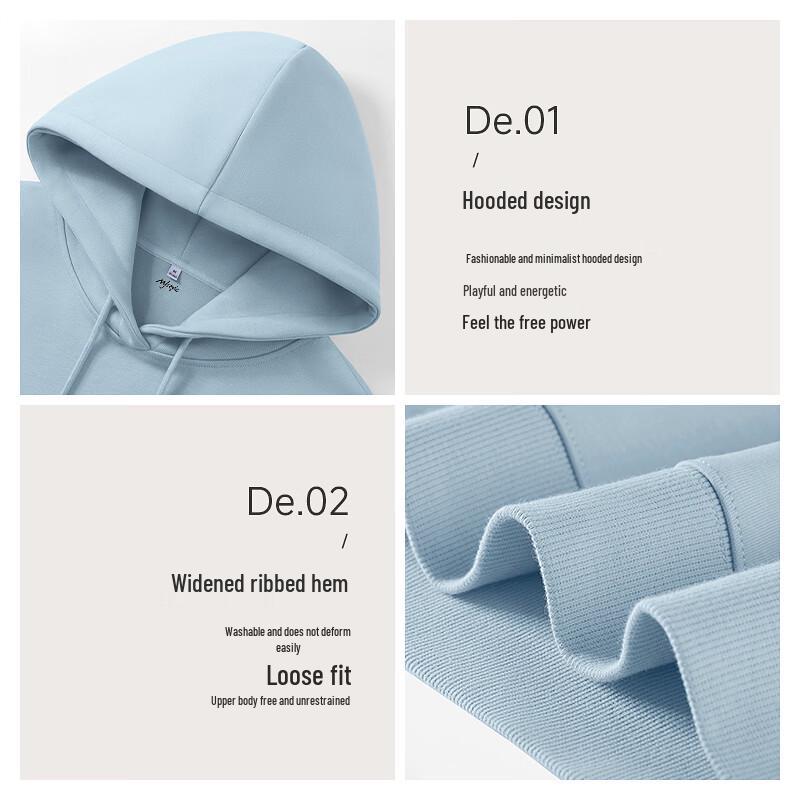 MJ STYLE Women's Oversized Hooded Sweatshirt