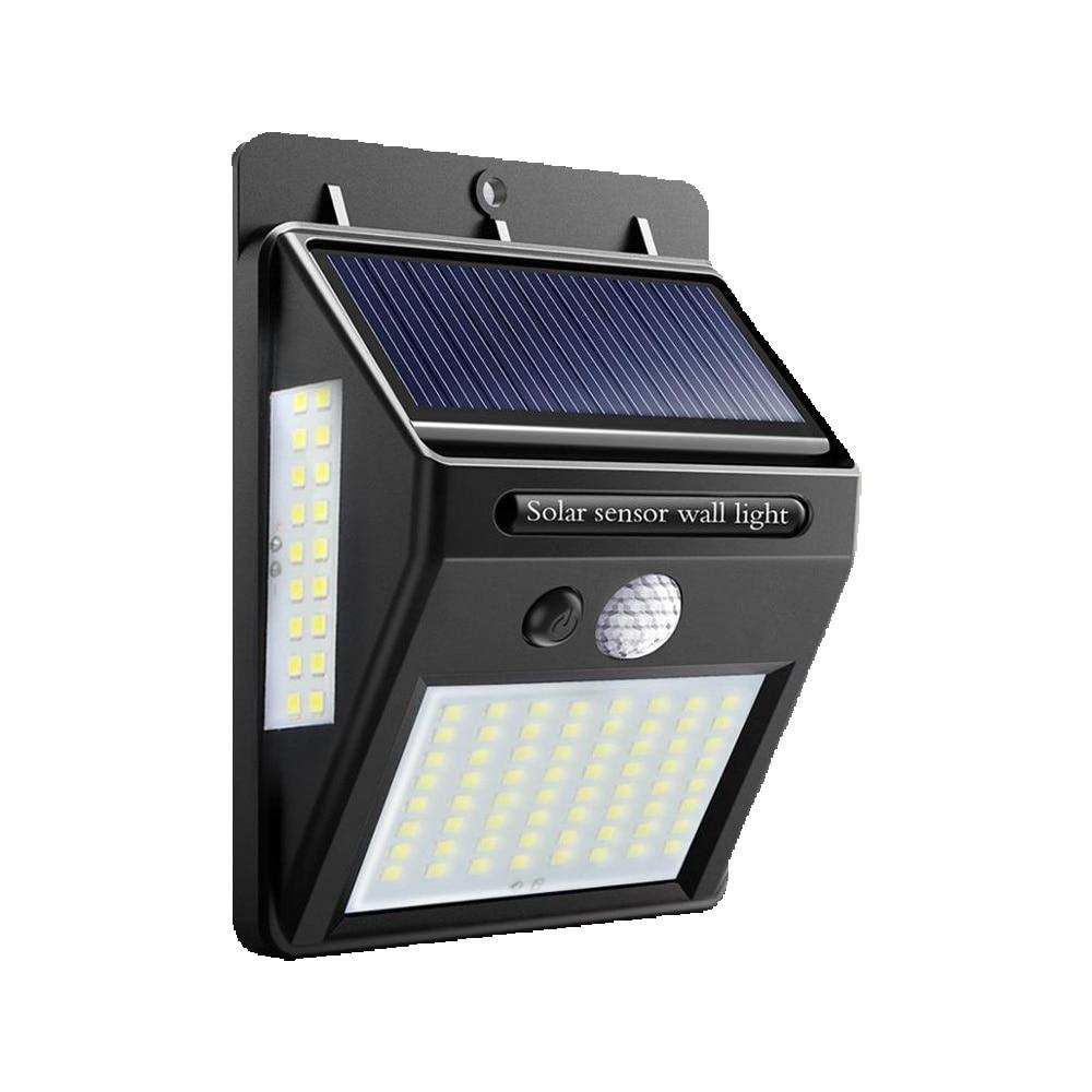 Solar Lamp LED Outdoor IP65 Waterproof Lights Working Mode Adjustable Motion Sensor Wall Lamps for Yard Garden External Lighting