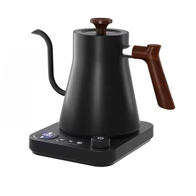 1200W 900ML Electric Kettle Water Boiler Large Capacity Gooseneck NTC Temperature Control LCD Display Boiling Tea Kettle