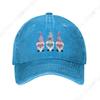 Fashion Cotton Galaxy Gnome Trio Baseball Cap Unisex Women Adjustable Dad Hat PerforUnisexce