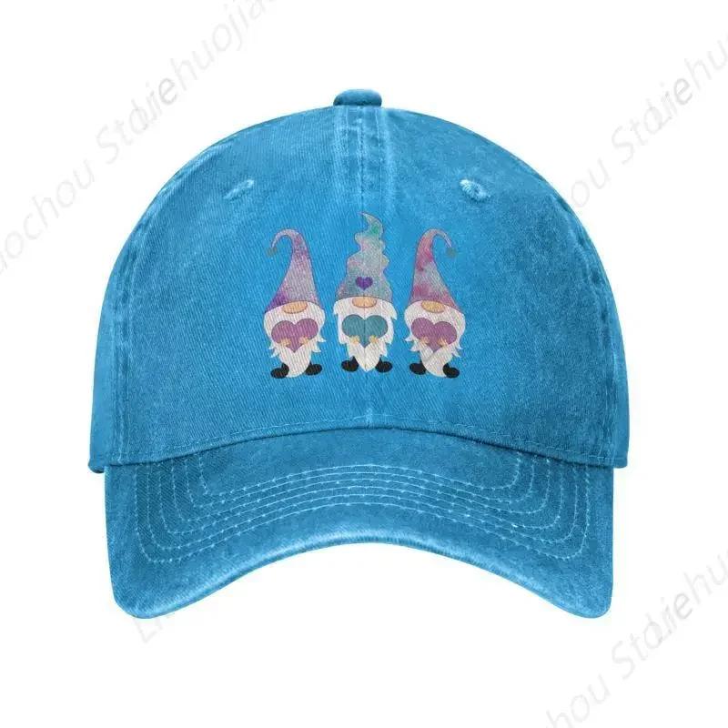 Fashion Cotton Galaxy Gnome Trio Baseball Cap Unisex Women Adjustable Dad Hat PerforUnisexce