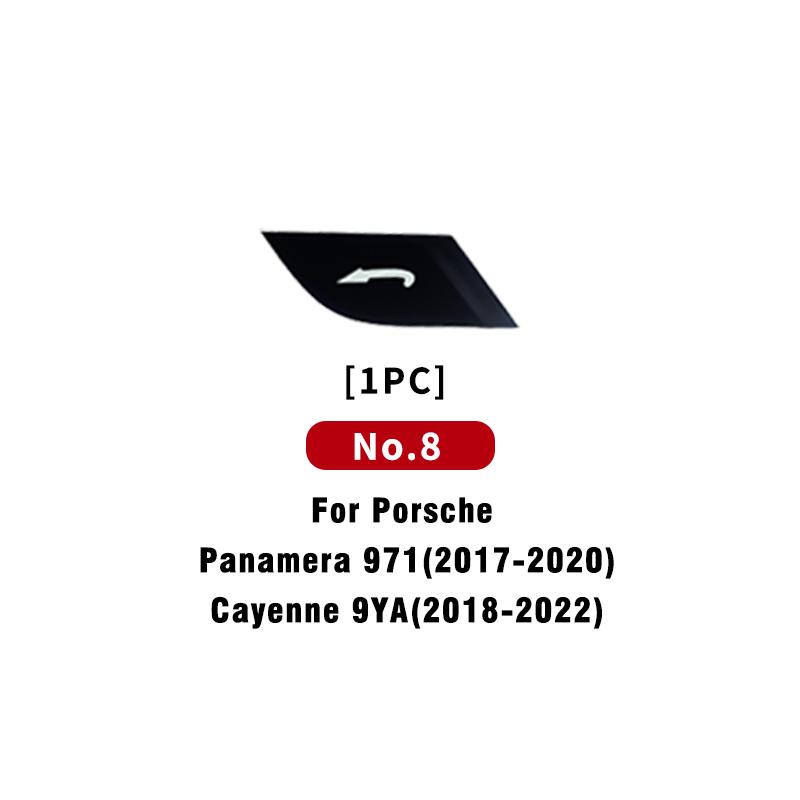 Front Multi Function Control Key Replacement Steering Wheel Button Trim Cover For Porsche Panamera 971.1 Cayenne 9YA 9Y0 Macan