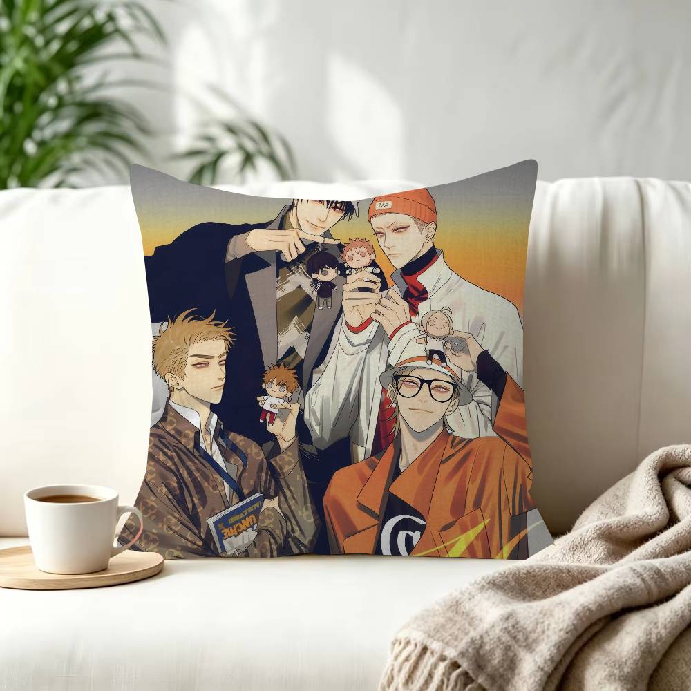 Days BL Anime Cushion Cover Pillowcase Upholstery Sofa Throw Pillow Home Decor Pillowcas