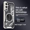 Pro ZTE Nubia Red Magic 11 Air Pouzdro Pevné Odvod tepla Magnetický Ochranný Zadní Kryt Pouzdro Pro Red Magic 11 Air Telefonní Skořepina