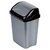 Kosz na Śmieci Odpady Plastikowy Uchylny Biurowy Łazienkowy Kuchenny 16L