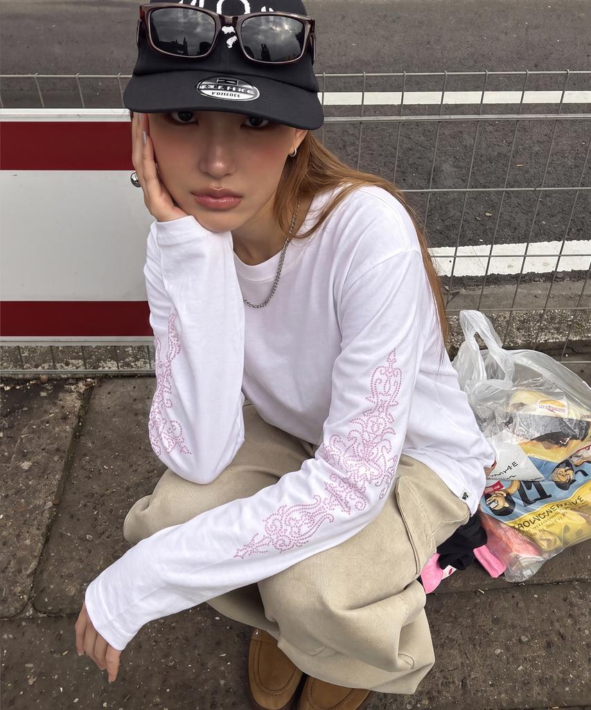 GRAVER ORDINARY [Odnr Unisex] Sim Sleeve Long Sleeve T-Shirt_3Color