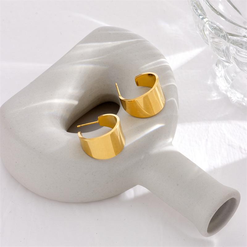DIEYURO 316L Stainless Steel Women Stud Earrings High Quality 2- Rust Proof Earrings Girls Party Jewelry Gift