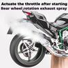Gift Box Spray 1/6 Scale Kawasaki H2R H2 Racing Motorcycle Alloy Diecast Model Car Collections Hobby Decoration Gifts with Husband Boy