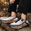 Shijia Men's Rotating Button Non-slip and Wear-resistant Mountaineering Sports Shoes Urban Road Running Shoes Outdoor Off-road Hiking Shoes