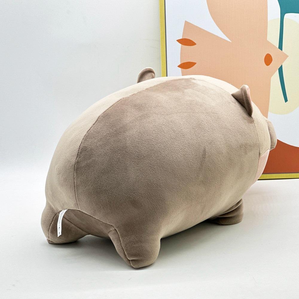Cute Moo Deng Plush Toys The Bouncy Pig Hippo Doll Plush Toy Angry Baby Hippo Doll  Fan Collection