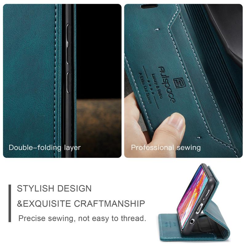 For Samsung Galaxy A50 Case Wallet Magnetic Card Flip Cover For Galaxy A70 A50S A70S Case Luxury Leather Phone Cover Stand