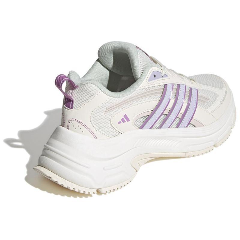 Adidas FC CLASSIC Abrasion Resistant Breathable Coverage Low top Running Shoes Women's Beige Purple Sneakers JS2790